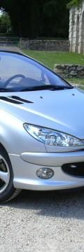 PEUGEOT Generation
 206 CC 1.6 (109 Hp) Τεχνικά χαρακτηριστικά
