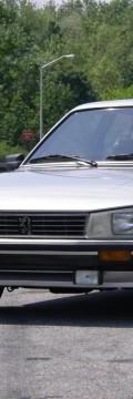 PEUGEOT Generace
 505 (551A) 1.8 (84 Hp) Technické sharakteristiky
