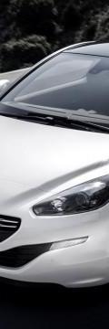 PEUGEOT Модель
  RCZ  Технічні характеристики
