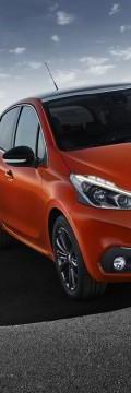 PEUGEOT Generasi
 208 Restyling 1.6d MT (75hp) Karakteristik teknis
