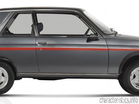 PEUGEOT Поколение
 104 Coupe 1.1 (66 Hp) Технические характеристики
