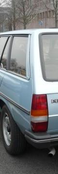 PEUGEOT Generasi
 305 II Break (581E) 1.6 (75 Hp) Karakteristik teknis
