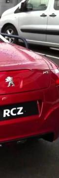 PEUGEOT Model
  RCZ Technical сharacteristics
